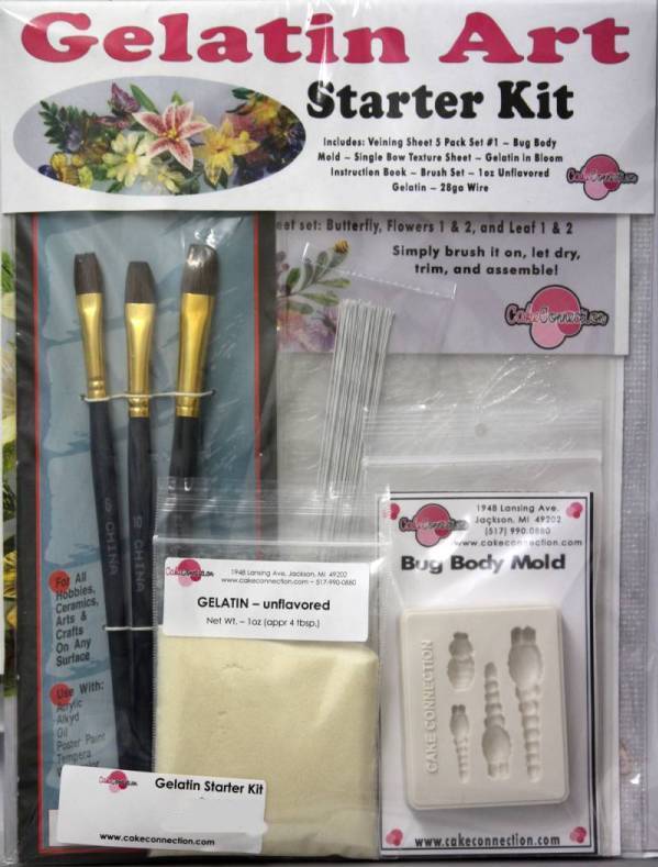 Gelatin Art Starter Kit With Tools