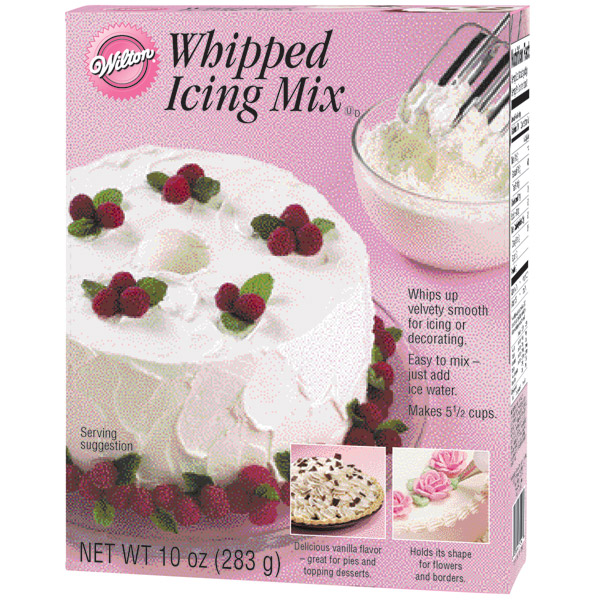 Wilton whipped icing mix - Cake Connection