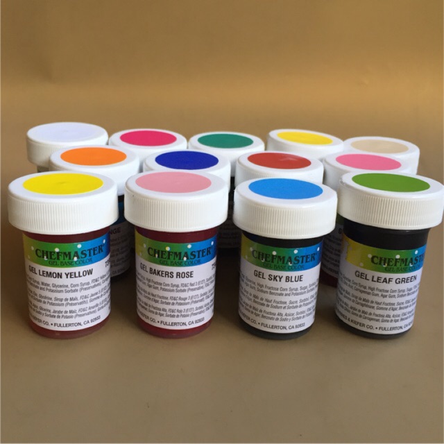 Chefmaster Gel Paste Food Color 1oz Cake Connection