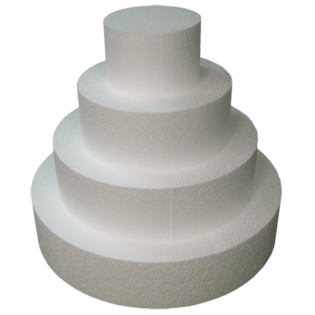 Cake Dummy 4″ tall – Round (choose size) – Cake Connection