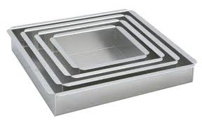 Half sheet shop cake pan size