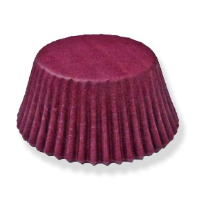 Burgundy Foil Baking Cups - 50ish Cupcake Liners – Frans Cake and