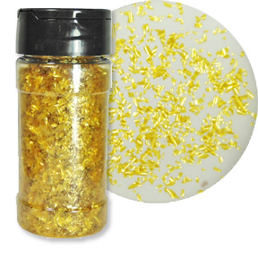 Edible Glitter 1oz – Gold Pearl – Cake Connection