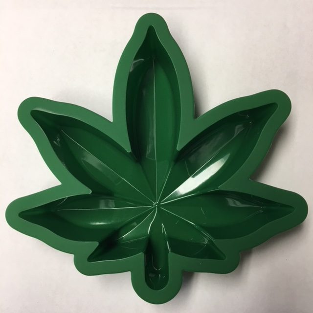 Silicone Cake Pan Mold – Marijuana Leaf – Cake Connection