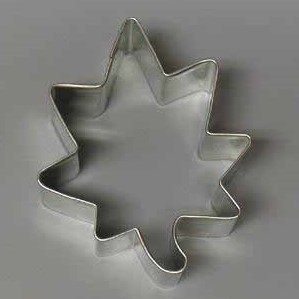 3008 3inch Maple Leaf Cookie Cutter ATCC Cake Connection   3008 3inch Maple Leaf Cookie Cutter ATCC 