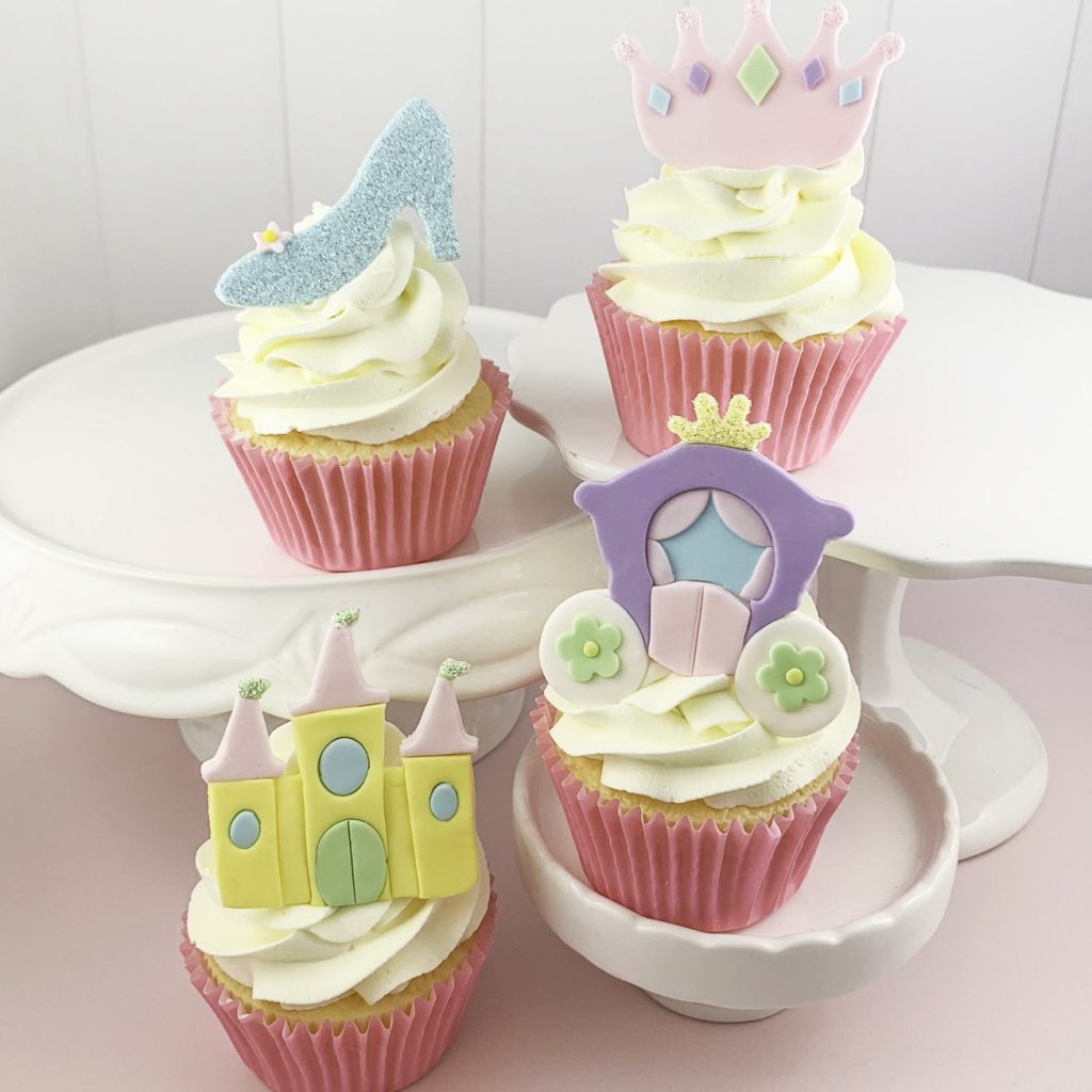 MINI COOKIE CUTTER SET – Princess Castle, Crown, Carriage and Slipper ...