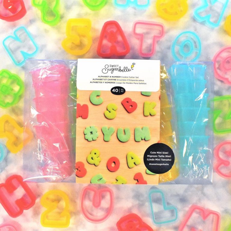 MINI COOKIE CUTTER SET – Sweet Sugarbelle Mini Alphabet & Number Set ...