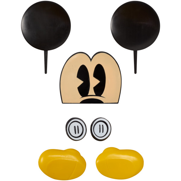 Mickey Mouse head/face cake topper set – Cake Connection