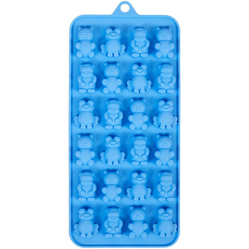 Silicone Candy Gummy Bear Molds Bears Frogs Lions Monkeys Penguins
