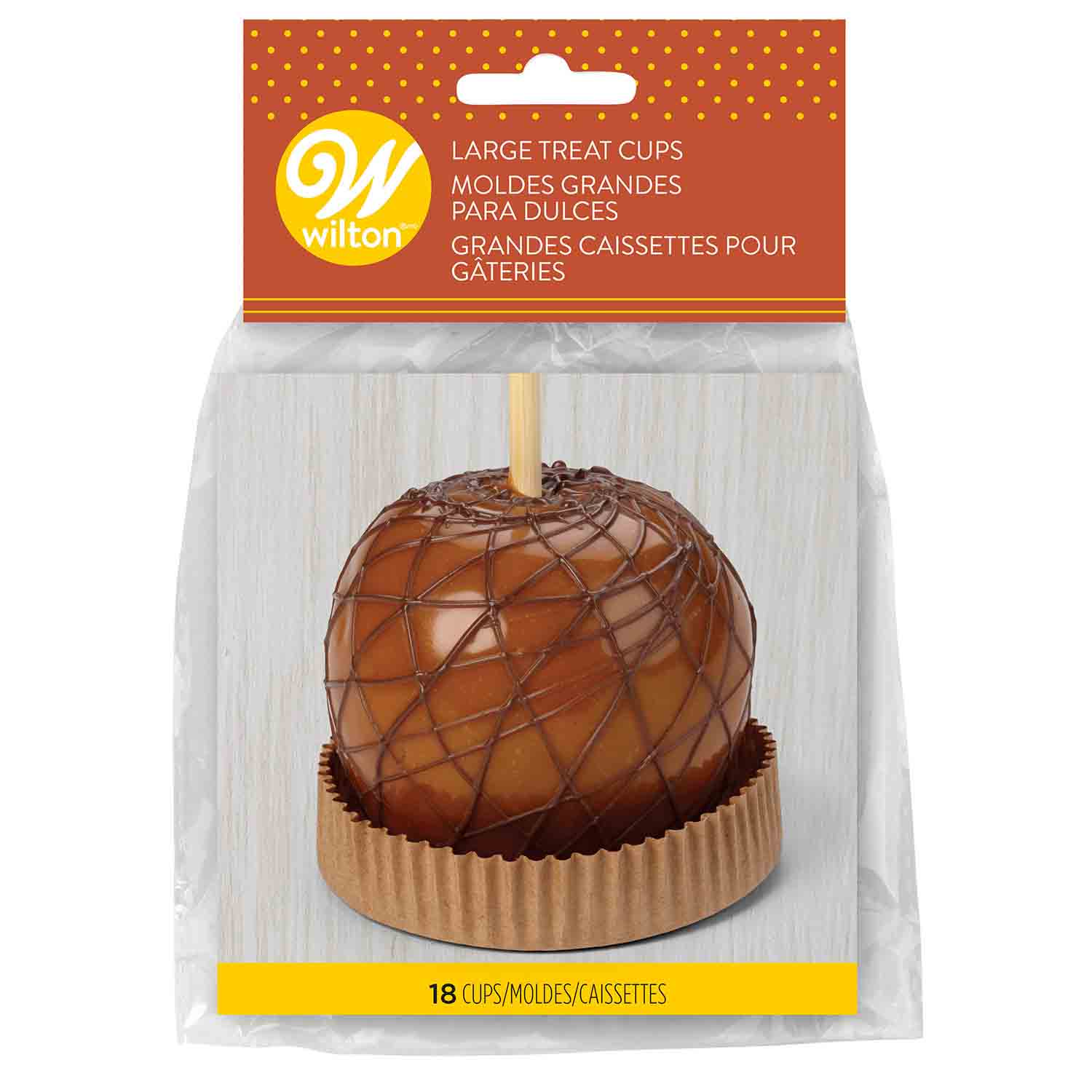 Cupcake Liners / Baking Cups – Kraft Caramel / Candy Apple Treat Cup 18ct –  Cake Connection