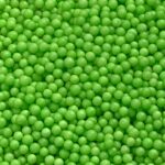 Lime Green 4mm Bead Sprinkles approx 4oz jar