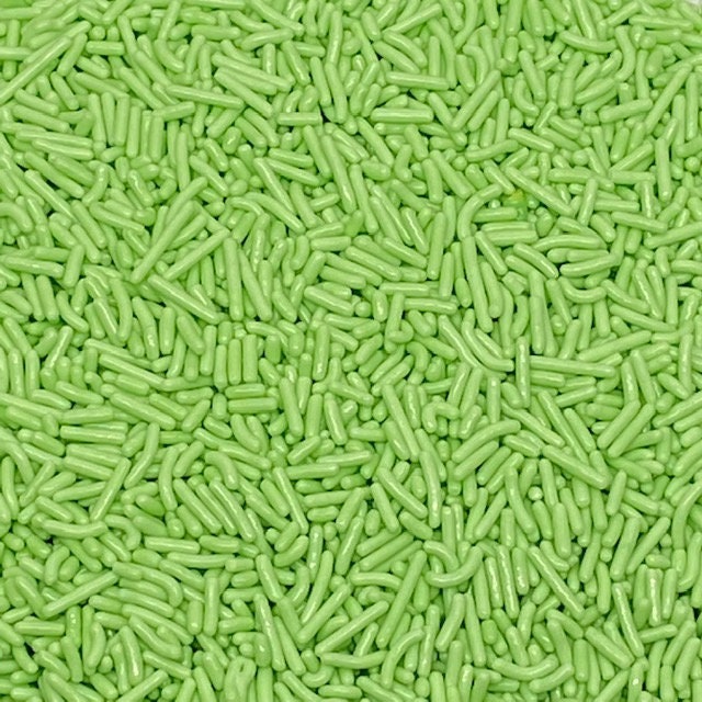 Jimmies Sprinkles 4oz jar (approx 3.2oz) – Luminary Green