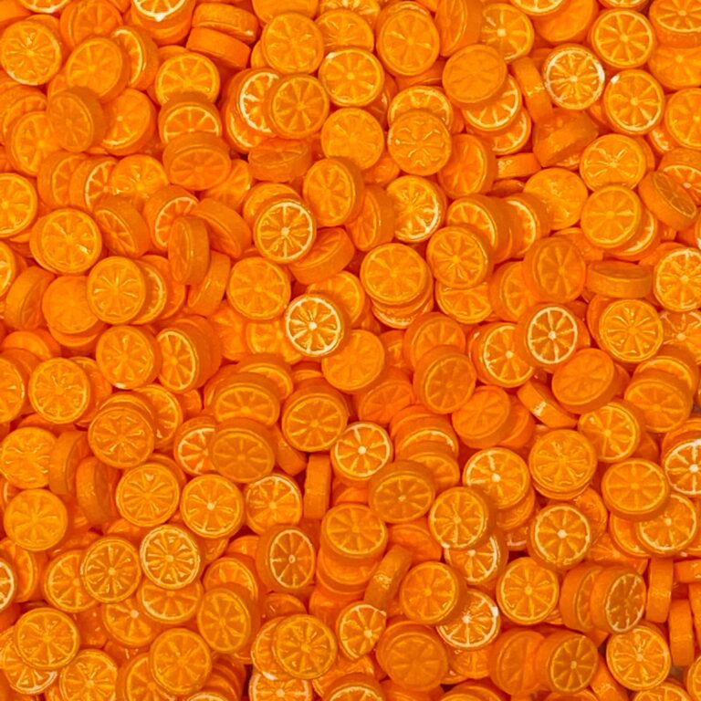 Sprinkles approx 4oz jar - Orange Slice
