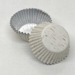Birch Tree Bark Foil Cupcake Liners – STANDARD Size | 50 Count | Rustic Baking Cups