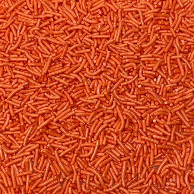 Jimmies Sprinkles 4oz jar (approx 3.2oz) – Coral