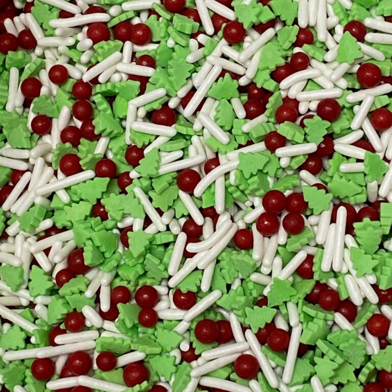 Sprinkles approx 4oz jar - Festive Flurry Mix
