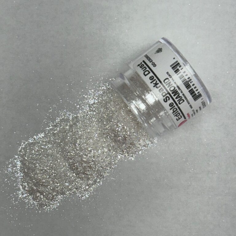 Edible Glitter Sparkle Dust 5g jar - DIAMOND