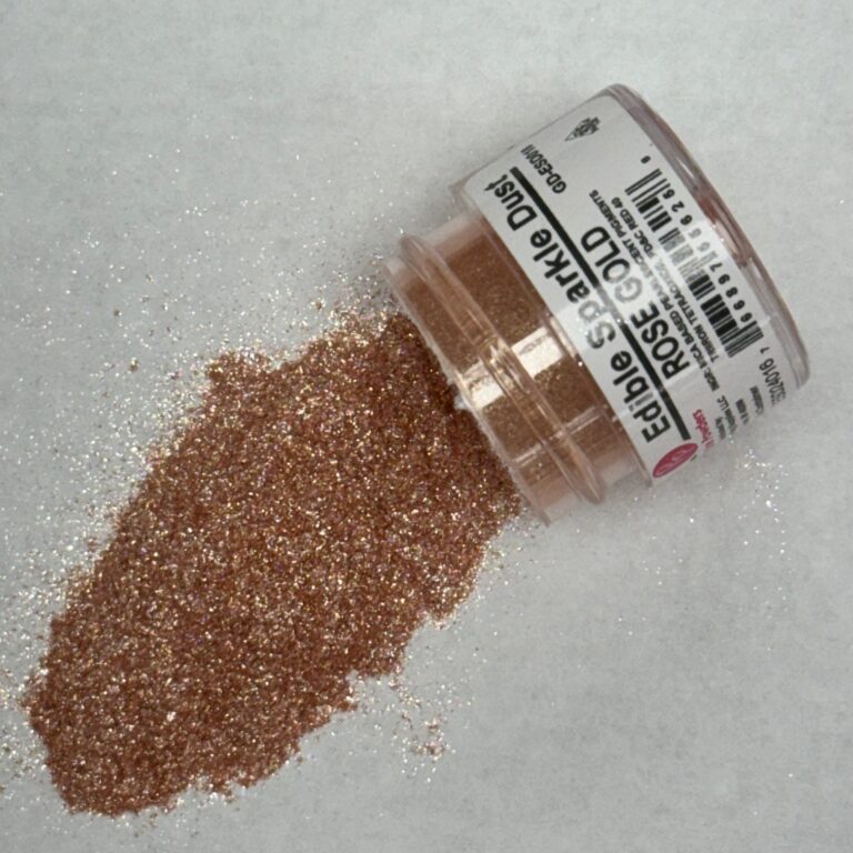 Edible Glitter Sparkle Dust 5g jar - ROSE GOLD