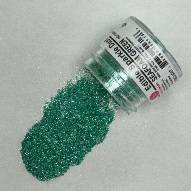 Edible Glitter Sparkle Dust 5g jar - SEAFOAM GREEN