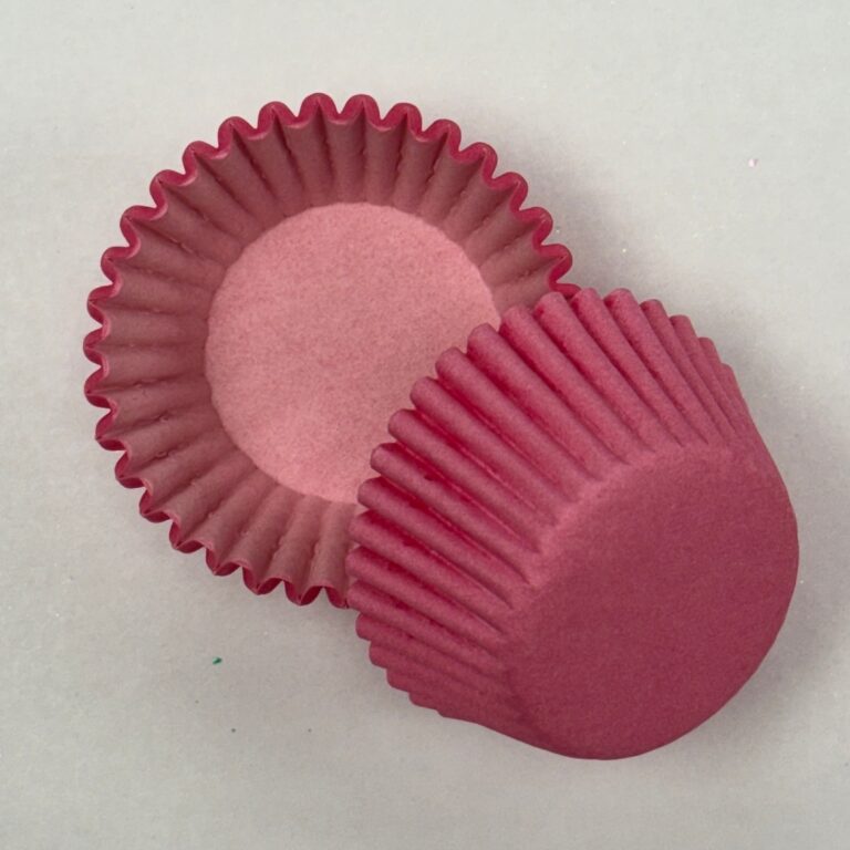 500 ct MINI SIZE Paper Cupcake Baking Liner sleeve - Light Pink