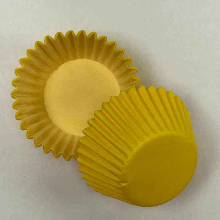 500 ct MINI SIZE Paper Cupcake Baking Liner sleeve - Yellow