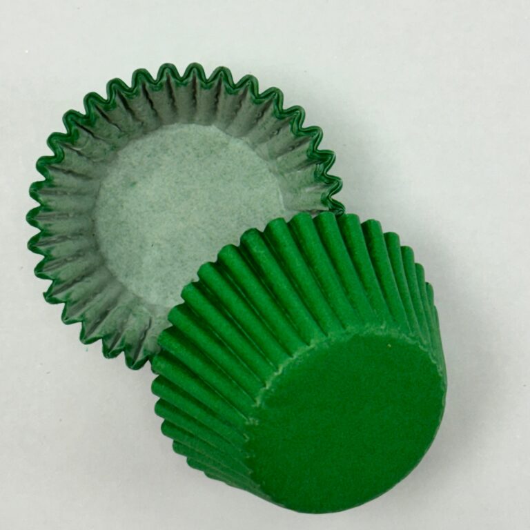 500 ct MINI SIZE Paper Cupcake Baking Liner sleeve - Green