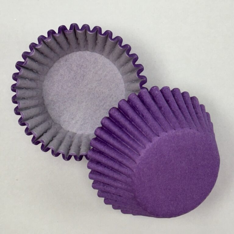 500 ct MINI SIZE Paper Cupcake Baking Liner sleeve - Purple