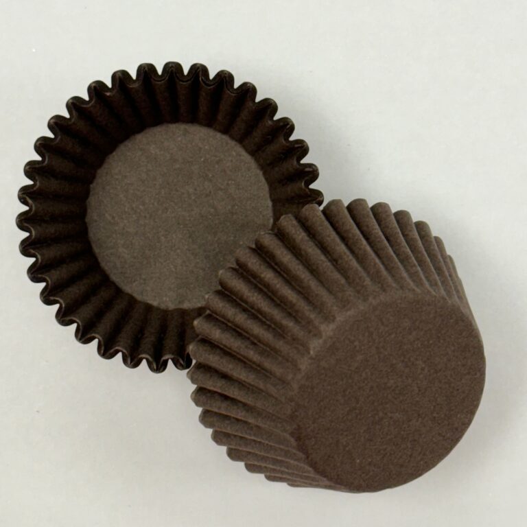 500 ct MINI SIZE Paper Cupcake Baking Liner sleeve - Chocolate Brown