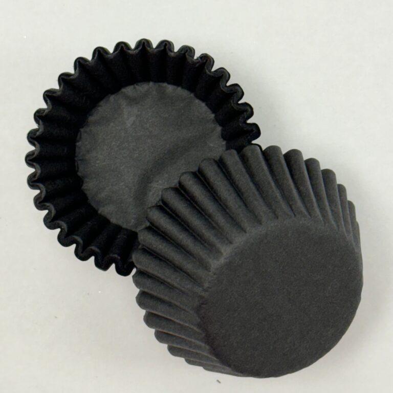 500 ct MINI SIZE Paper Cupcake Baking Liner sleeve - Black