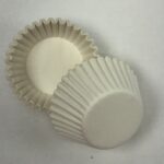 500 ct MINI SIZE Paper Cupcake Baking Liner sleeve - White