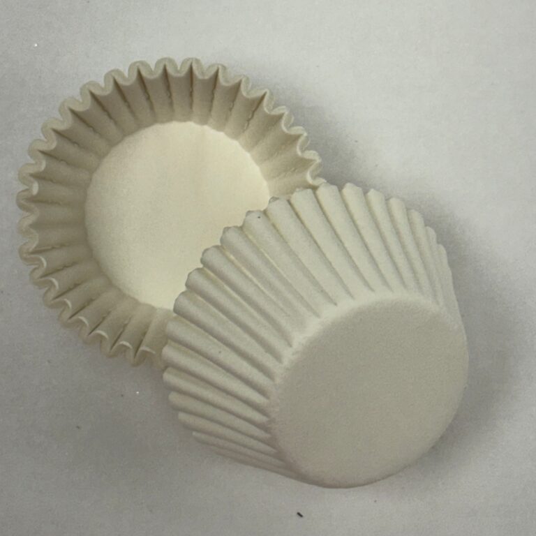 500 ct MINI SIZE Paper Cupcake Baking Liner sleeve - White
