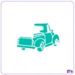 Vintage Truck 2 Piece Set Decorating Stencil by 2 T's