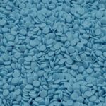 Confetti Sequin Sprinkles 4oz jar (approx 3.2oz) – Light Blue