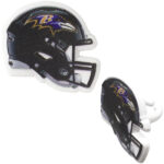 NFL Baltimore Ravens™ Helmet Cupcake Rings – 12 Count | Official Football Party Toppers
